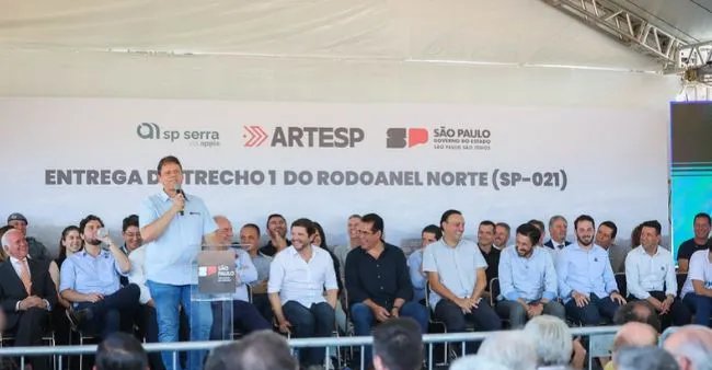 Inauguração do Rodoanel Norte vira palco de embate entre Tarcísio e Mercadante 2 ocrente 1766423986