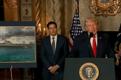 Trump anuncia construção de encouraçados que levarão seu nome e adverte Maduro 16 ocrente 1766450974