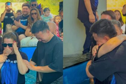 Evangelista realiza batismo da mãe após sete anos de oração: “Jesus respondeu” 8 ocrente 1766456382