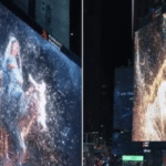 Painéis da Times Square se apagam e voltam a brilhar com mensagem sobre o nascimento de Jesus 4 ocrente 1766513973