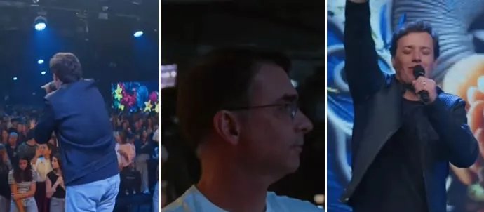 Flávio Bolsonaro participa de culto na Flórida e solicita orações pela recuperação de Jair Bolsonaro 2 ocrente 1767007192