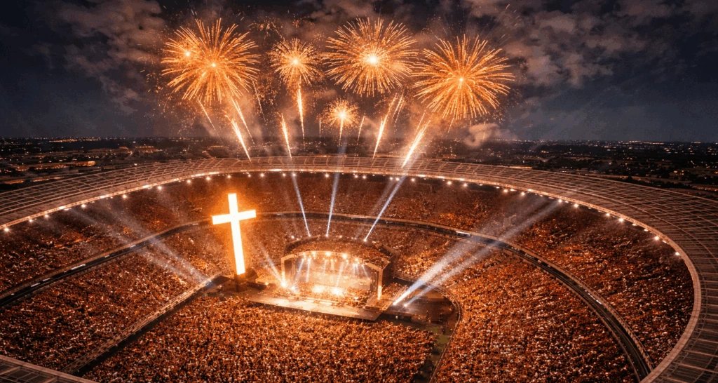 Estádios serão palco de virada de ano gospel em várias cidades brasileiras 2 ocrente 1767123258