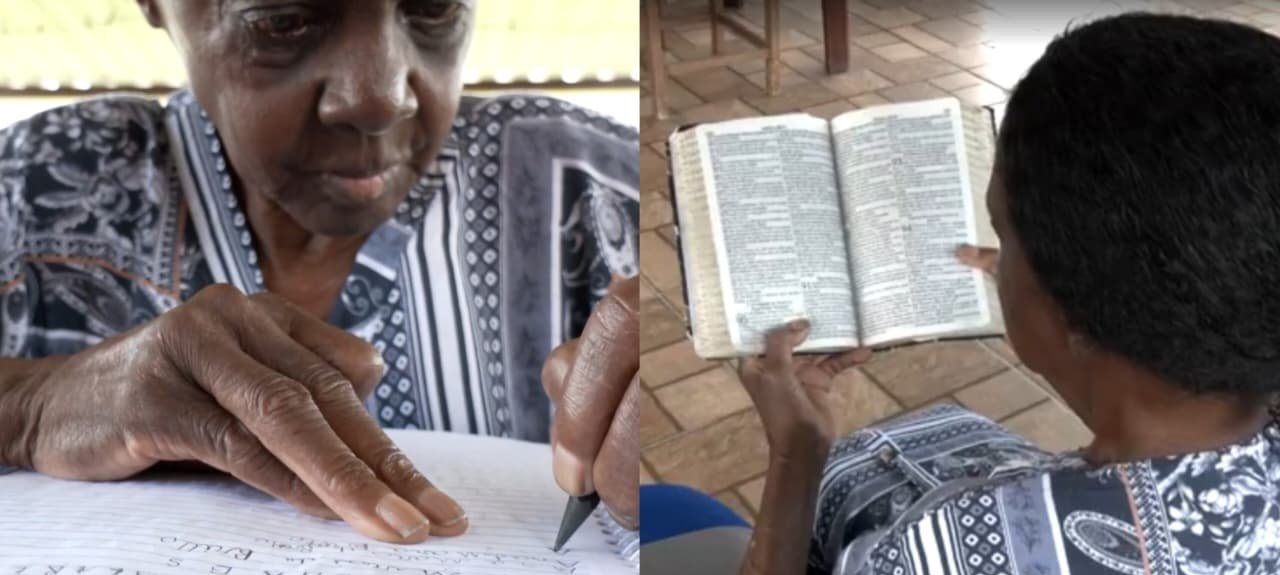 Aos 91 anos, mineira retoma os estudos para realizar desejo de ler a Bíblia 2 ocrente 1767695686