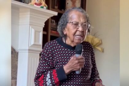 Aos 105 anos, idosa canta hino cristão e comove internautas 4 ocrente 1767787467