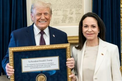 Maria Corina afirma que comandará a Venezuela “no momento certo” após reunião com Trump 12 ocrente 1768660465
