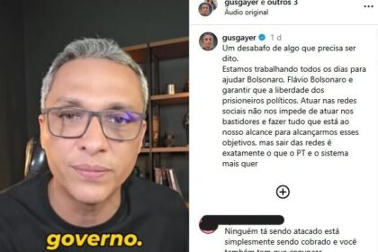 Gayer diz que direita não deve se calar nas redes e alerta para tentativa de silenciamento 8 ocrente 1768764878