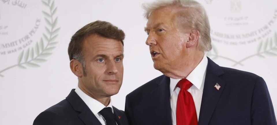 Trump publica mensagem privada de Macron e diz que compra da Groenlândia “não tem volta” 2 ocrente 1768918773