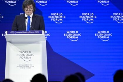 Milei exalta avanço conservador nas Américas em discurso no Fórum de Davos 4 ocrente 1769025893