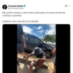 Dores no joelho obrigam Fernando Holiday a interromper caminhada rumo a Brasília 4 ocrente 1769177066