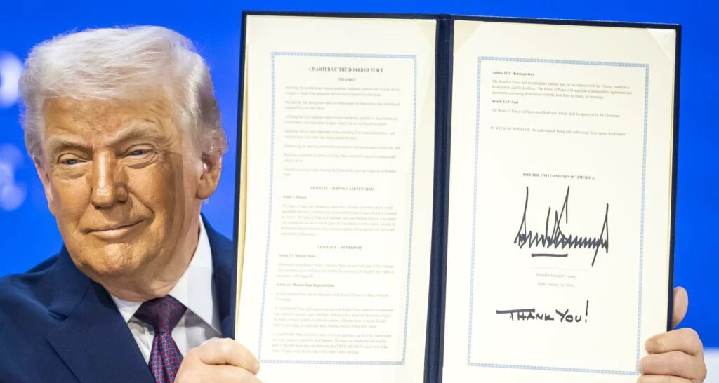 Trump lança Conselho de Paz para Gaza com plano de reconstrução de dois anos 2 ocrente 1769193268