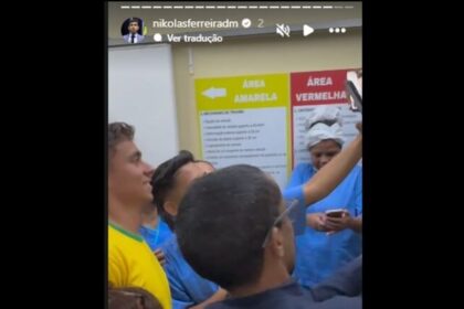 Após queda de raio, Nikolas Ferreira acompanha apoiadores feridos em hospital de Brasília 12 ocrente 1769384979
