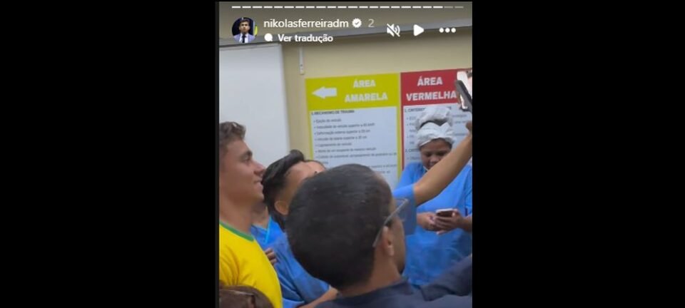 Após queda de raio, Nikolas Ferreira acompanha apoiadores feridos em hospital de Brasília 2 ocrente 1769384979