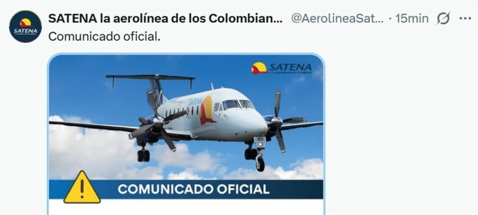 Voo de 25 minutos some no ar na Colômbia com deputado a bordo 2 ocrente 1769635195