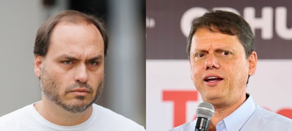 Carlos Bolsonaro almoça com Tarcísio em São Paulo após sinal verde de Jair Bolsonaro 2 ocrente 1769685557