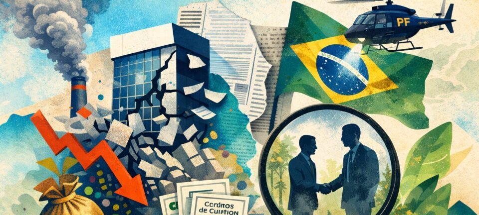 Pirâmide de créditos de carbono do Banco Master abala confiança em pilar climático do governo Lula 2 ocrente 1769699978