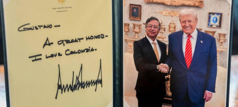Presentes de Trump marcam primeiro encontro com Petro na Casa Branca 2 ocrente 1770159875