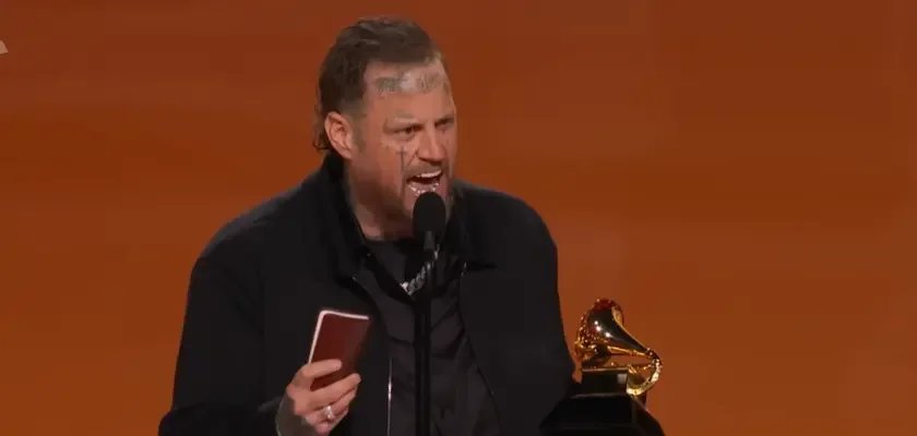 Discurso de Jelly Roll no Grammy destaca transformação pela fé: “Jesus é para todos” 2 ocrente 1770211161