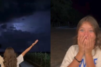 Oração de menina é seguida por raios e vídeo alcança 28 milhões de visualizações 16 ocrente 1770878060