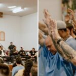 Jogadores da NFL levam mensagem cristã a San Quentin e registram mais de 30 conversões 5 ocrente 1770881663