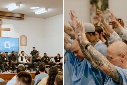 Jogadores da NFL levam mensagem cristã a San Quentin e registram mais de 30 conversões 14 ocrente 1770881663