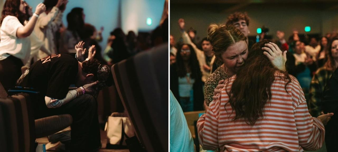 Culto estudantil ultrapassa 96 horas e mobiliza universidade cristã na Flórida 2 ocrente 1771529667