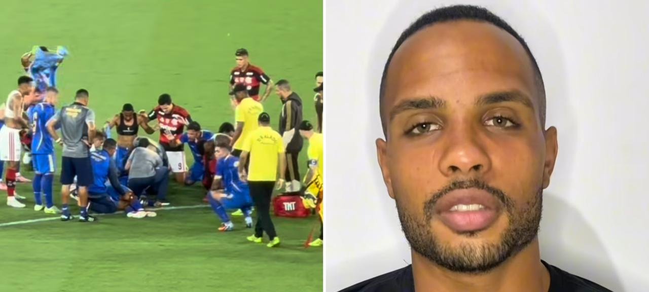 Jogador do Sampaio Corrêa credita recuperação a corrente de oração após convulsão no Maracanã 2 ocrente 1771533262