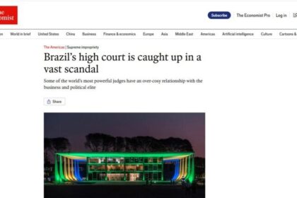 The Economist aponta “grande escândalo” no STF e cita possível prisão de Bolsonaro 12 ocrente 1772025690
