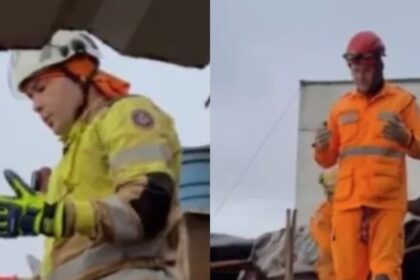 Bombeiros se reúnem em oração antes de retomar buscas por crianças soterradas em Juiz de Fora 18 ocrente 1772183066
