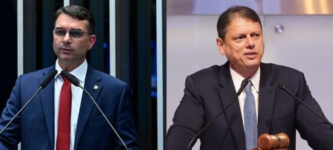 Flávio Bolsonaro e Tarcísio selam parceria e lançam “Projeto Brasil” de olho em 2026 2 ocrente 1772203771