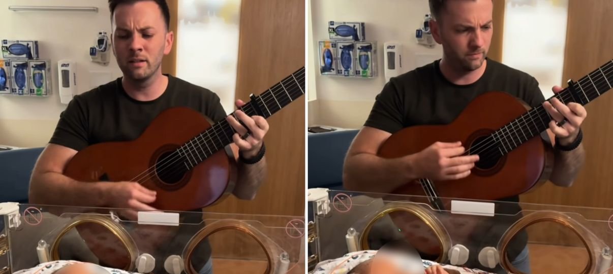 Pai canta louvores para filho internado com lesão cerebral e celebra melhora após 71 dias na UTI 2 ocrente 1772291101