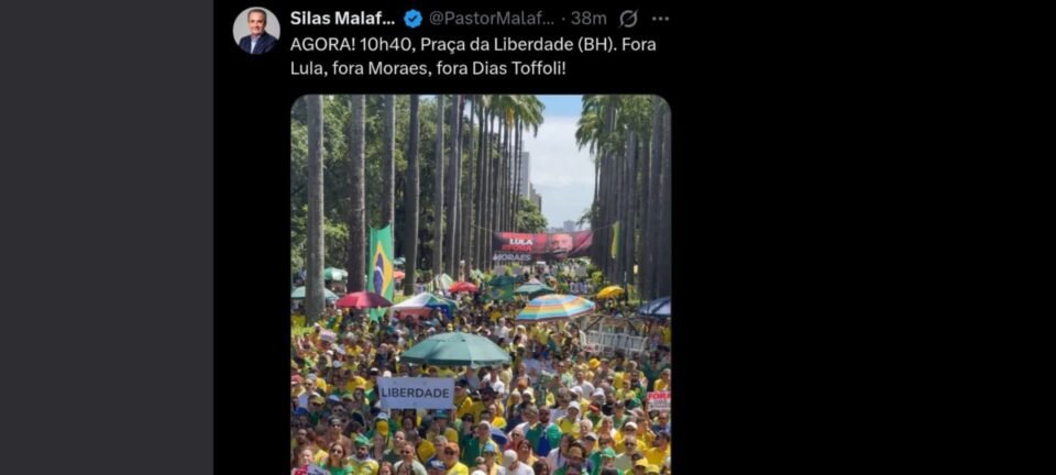 Protesto “Acorda, Brasil” reúne multidão na Praça da Liberdade, em Belo Horizonte 2 ocrente 1772380210