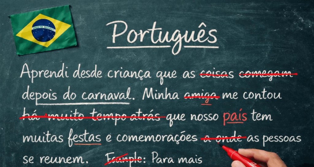 Especialista aponta sete deslizes comuns no português e orienta como corrigi-los 2 ocrente 1772545757