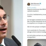 Flávio Bolsonaro pede saída de Alexandre de Moraes após mensagens atribuídas a banqueiro 4 ocrente 1772943572