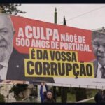 Direita portuguesa protesta contra Lula em dia de posse do novo presidente de Portugal 4 ocrente 1773081272