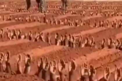 Vídeo que mostra cristãos enterrados vivos na África é falso e foi criado por IA, apontam checagens 16 ocrente 1773148759
