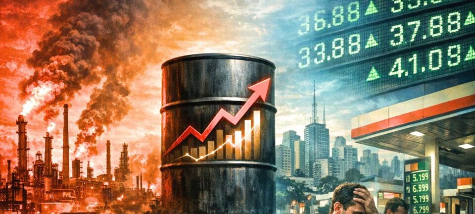 Conflito no Oriente Médio faz petróleo disparar e pressiona inflação no Brasil 2 ocrente 1773157809
