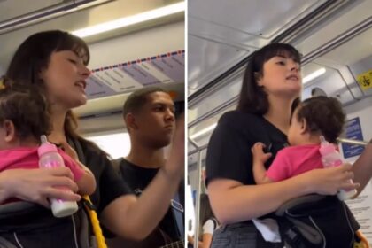 Casal prega em vagões do metrô de Porto Alegre e viraliza com bebê no colo 18 ocrente 1773326991