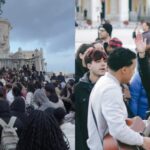 Jovens lotam Praça do Comércio, em Lisboa, para louvor e evangelismo 4 ocrente 1773407086