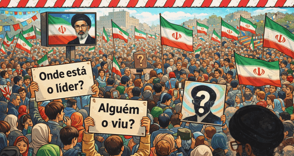 Mistério sobre paradeiro de Mojtaba Khamenei alimenta troca de acusações internacionais 2 ocrente 1773850791