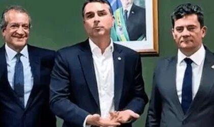 Flávio Bolsonaro oficializa apoio a Sérgio Moro na disputa pelo governo do Paraná 4 ocrente 1773920973