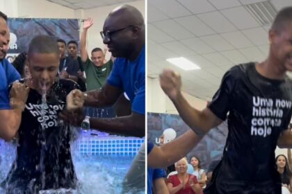 Adolescente autista celebra batismo e comove fiéis em igreja do Rio 6 ocrente 1773921852