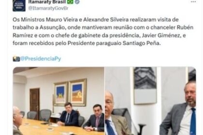 Paraguai garante que pacto militar com EUA não afeta laços com o Brasil 4 ocrente 1774324179