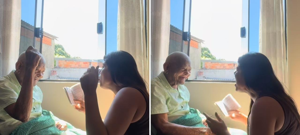 Neta emociona ao louvar com avô enfermo e reforça esperança cristã nas redes 2 ocrente 1774964952