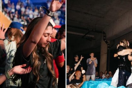 Culto em universidade dos EUA reúne 5 mil alunos e termina com batismos em caçambas de picapes 18 ocrente 1774973099