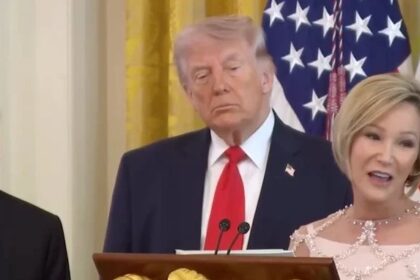 Comparação entre Trump e Jesus durante almoço de Páscoa na Casa Branca provoca onda de críticas 20 ocrente 1775219681
