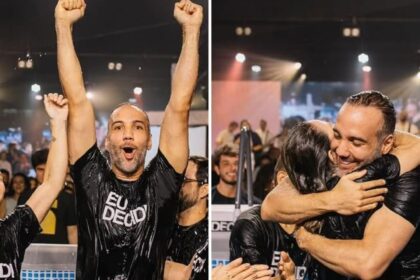 Narrador Jorge Iggor e esposa se batizam na Hillsong São Paulo e relatam mudança na família 14 ocrente 1775594056