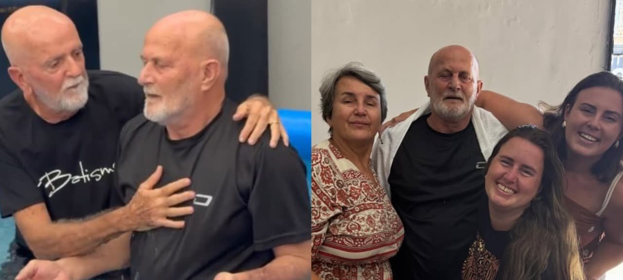 Após 20 anos de intercessão, família comemora batismo do pai em culto emocionante 2 ocrente 1775674153