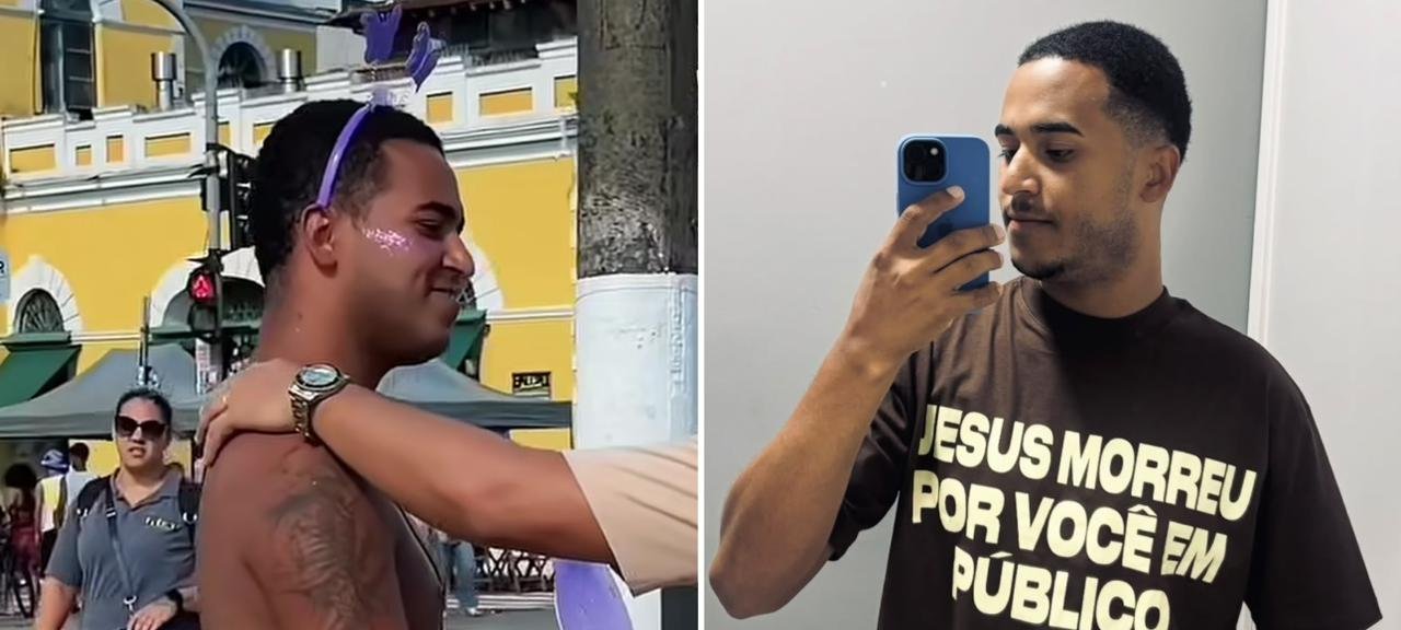 Jovem alcançado em evangelismo no Carnaval relata mudança de vida: “Hoje sou uma nova criatura” 2 ocrente 1775857773