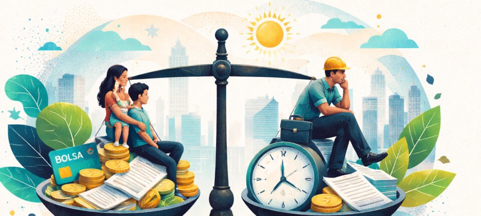 Quase 900 mil famílias recebem mais de auxílios do que de emprego formal, indica estudo 2 ocrente 1775928908