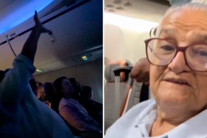 Oração de idosa de 83 anos comove passageiros antes da decolagem em Manaus 20 ocrente 1776167396